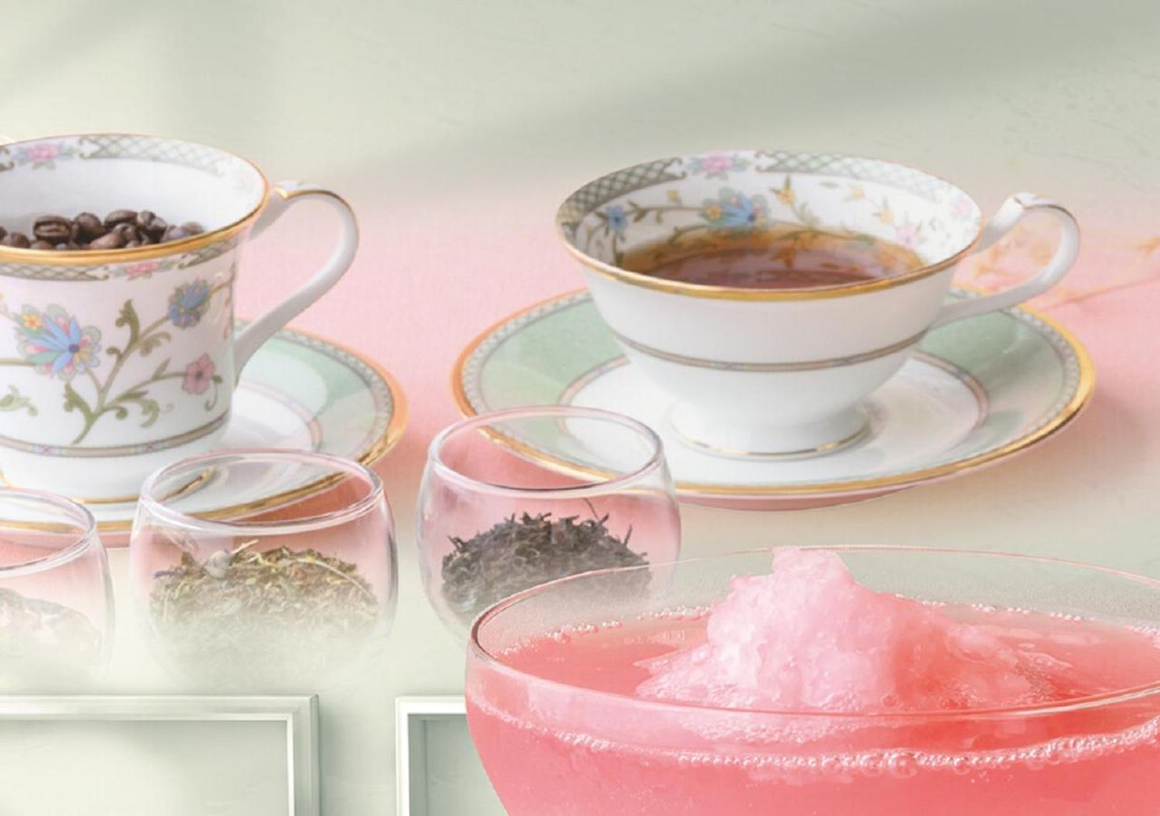 Hotel Monterey Okinawa Spa & Resort Onna Eksteriør bilde Teacup and saucer
