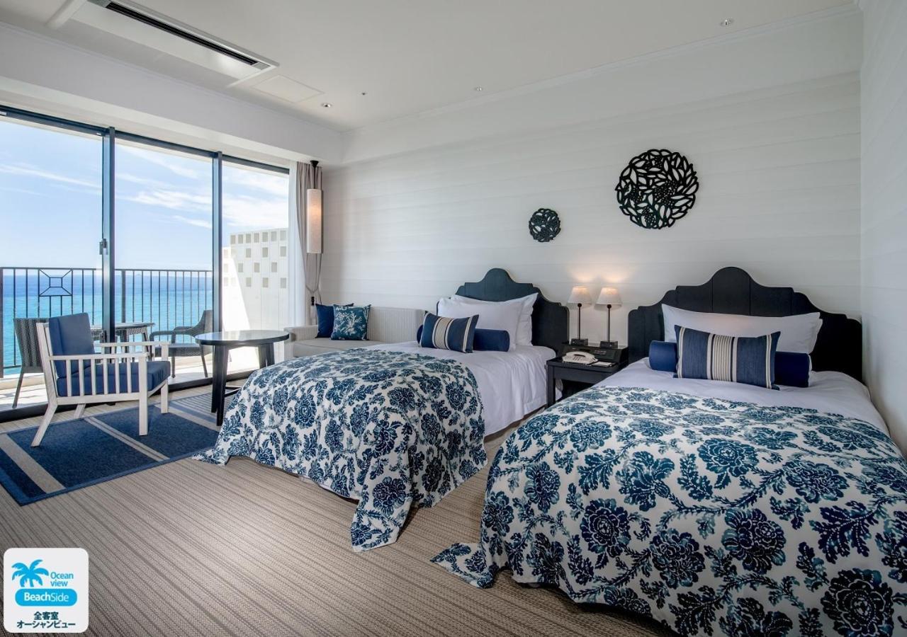 Hotel Monterey Okinawa Spa & Resort Onna Eksteriør bilde Deluxe Ocean View Room